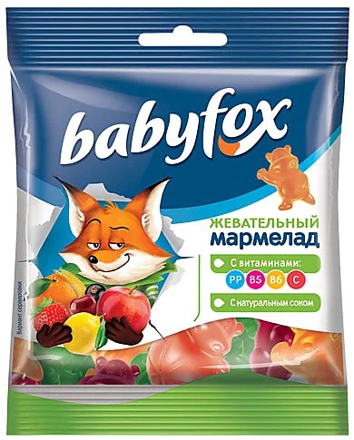 Мармелад BabyFox 30гр.