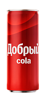 Напиток "Добрый", Кола (Cola), ж/б, 0,33 л.