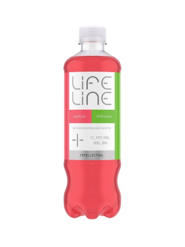 Вит. напиток LifeLine «Арбуз-Яблоко», ПЭТ, 0,5 л.