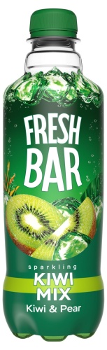 Газированный напиток Fresh Bar (Фреш бар), Kiwi Mix, ПЭТ, 0,48 л.