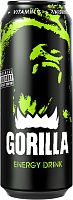 Энергетический напиток "Gorilla (Горилла)" оргинал, ж/б, 0,45л