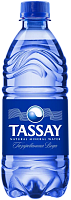 Вода Tassay (Тассай), газированная, 0,5 л.
