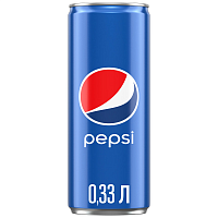 Pepsi, ж/б, 0,33 л.