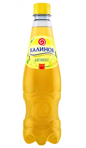 Калинов лимонад «ДЮШЕС»,  ПЭТ, 0,5 л.