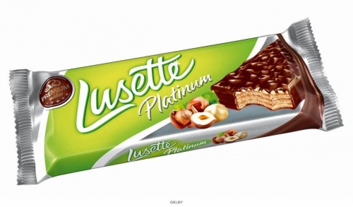 Вафли "Lusette Platinum" арахис, 50 г.
