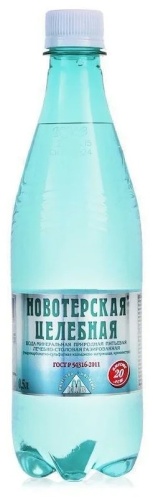 Вода Новотерская Целебная, 0,5 л.