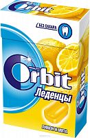 Леденцы ORBIT - Лимон и мята, 35 гр.