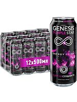 Энергетический напиток - Genesis Purple Star, ж/б, 0,5 л. 