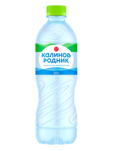 Вода Калинов Родник, артезианская негазированная, 0,5 л.