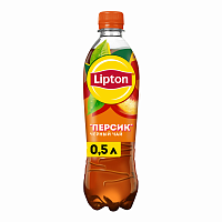 Чай Lipton, персик, ПЭТ, 0,5 л.