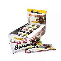 Батончик протеиновый Bombbar, шоколад и фундук, 60гр.