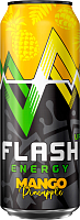 Энергетический напиток Flash Манго, ж/б, 0.45л