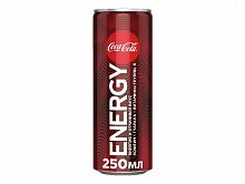 Кока Кола - Energy, ж/б, 0,25 л.