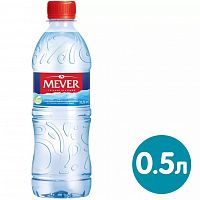 Вода Мевер, без газа, 0,5 л.