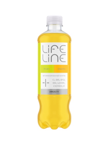 Вит. напиток LifeLine «Манго-Киви», ПЭТ, 0,5 л.
