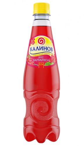 Калинов лимонад «БАРБАРИС»,  ПЭТ, 0,5 л.