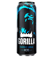 Энергетический напиток "Gorilla" Мята, ж/б, 0,45л