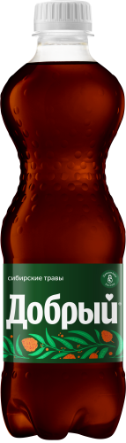 Напиток "Добрый", Сибирские травы, ПЭТ, 0,5 л.