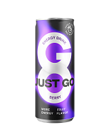 Энергетический напиток "Just GO" Ягоды, ж/б, 0,5л