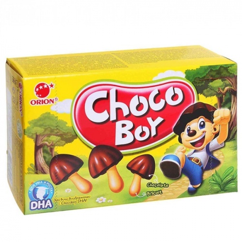 Печенье Choco Boy (Чоко бой), ORION, 45 гр.