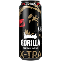 Энергетический напиток "Gorilla (Горилла)" Экстра, ж/б, 0,45л