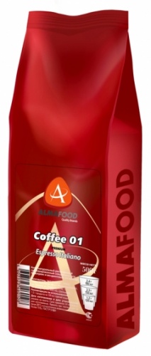 ALMAFOOD кофе сублимированный 01 Premium Espresso Italiano, 0,5 кг