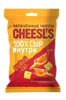 Чипсы Cheesl`s (ЧИЗЛС) со вкусом сыра, 50 гр.