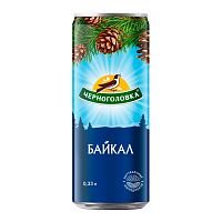 Лимонад Черноголовка Байкал, 0,33 л. ж/б